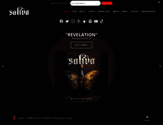 saliva.com screenshot