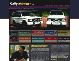 saliyamotors.com screenshot