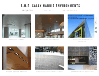 sally-harris.squarespace.com screenshot