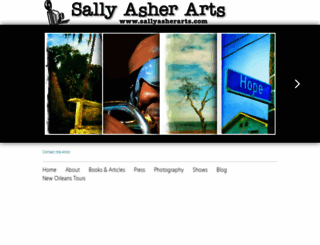 sallyasherarts.com screenshot
