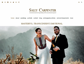 sallycarpenterphotography.com screenshot