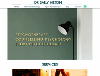 sallyhiltontherapyonline.com screenshot