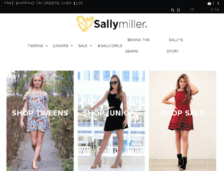 sallymillershop.com screenshot