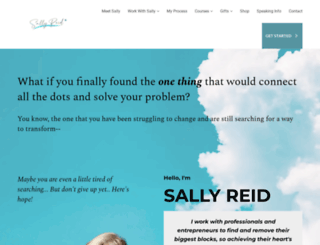 sallyreid.com screenshot