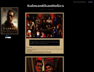 salmankhanholics.com screenshot
