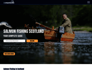 salmon-fishing-scotland.com screenshot
