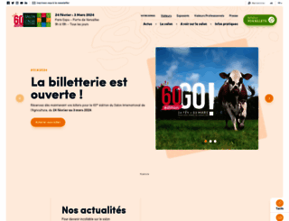 salon-agriculture.com screenshot