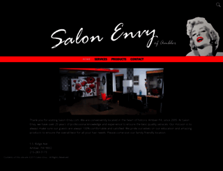 salon-envy.com screenshot