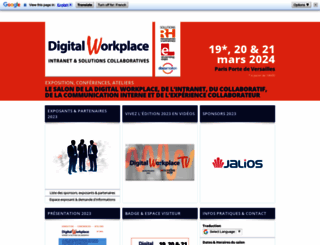 salon-intranet.com screenshot