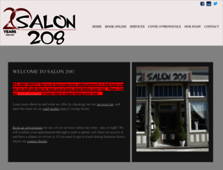 salon208.com screenshot