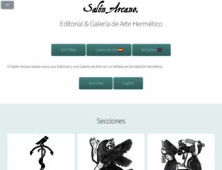 salonarcano.com.ar screenshot