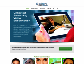 salonchannel.com screenshot