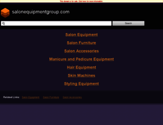 salonequipmentgroup.com screenshot