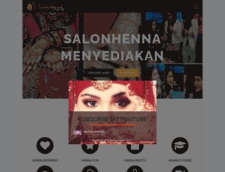 salonhenna.com screenshot