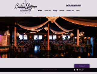 salonlatinobanquethall.com screenshot