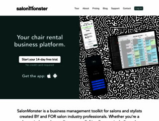 salonmonster.com screenshot