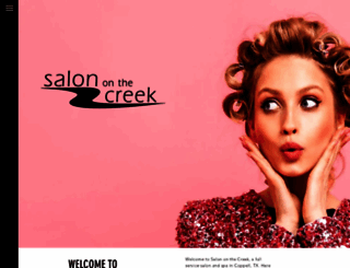 salononthecreek.com screenshot