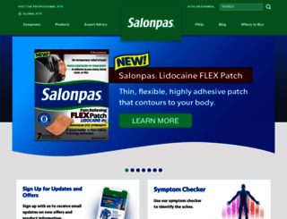 salonpas.us screenshot