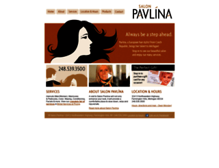 salonpavlina.com screenshot