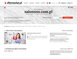 salonsnu.com.pl screenshot