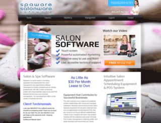 salonspaware.com screenshot
