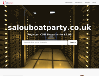 salouboatparty.co.uk screenshot