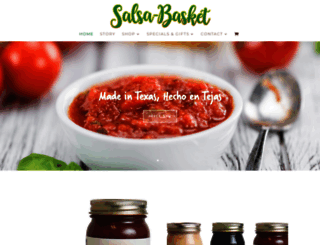salsa-basket.com screenshot