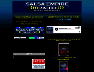 salsa-empire.com screenshot