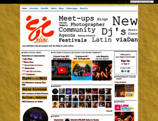 salsaclubonline.com screenshot
