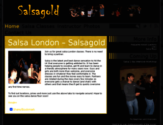 salsagold.co.uk screenshot