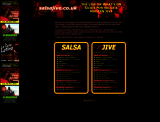 salsajive.co.uk screenshot