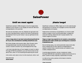 salsapower.com screenshot