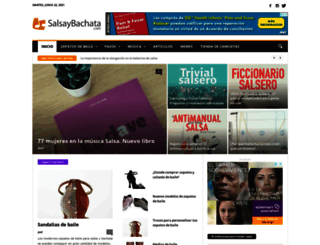 salsaybachata.com screenshot