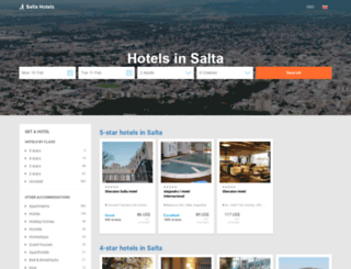 saltahotelspage.com screenshot