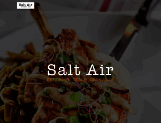 saltairrestaurant.com screenshot