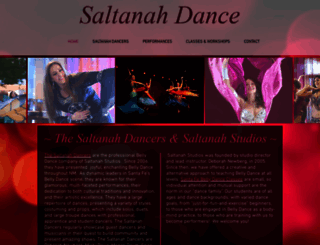 saltanahdancers.com screenshot