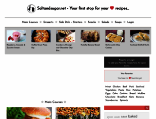saltandsugar.net screenshot