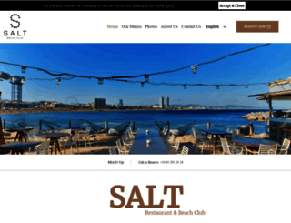 saltbeachclub.com screenshot
