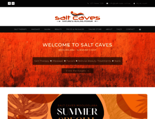 saltcaves.com.au screenshot