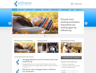 saltfinance.com.au screenshot