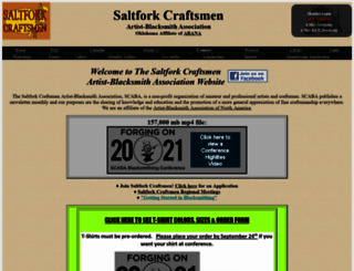 saltforkcraftsmen.org screenshot