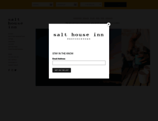 salthouseinn.com screenshot