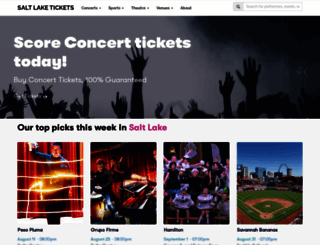saltlaketickets.net screenshot