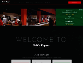 saltnpepper.com.pk screenshot