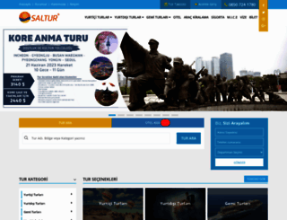 saltur.com.tr screenshot