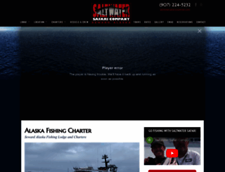 saltwatersafari.com screenshot