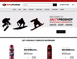 saltyproshop.com screenshot