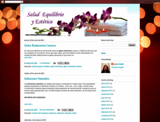 saludequilibrioyestetica.blogspot.mx screenshot