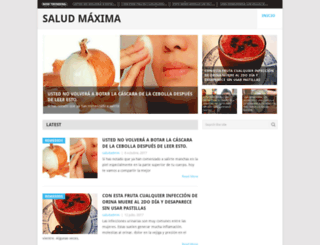 saludmaxima.com screenshot