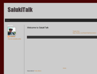 salukitalk.com screenshot
